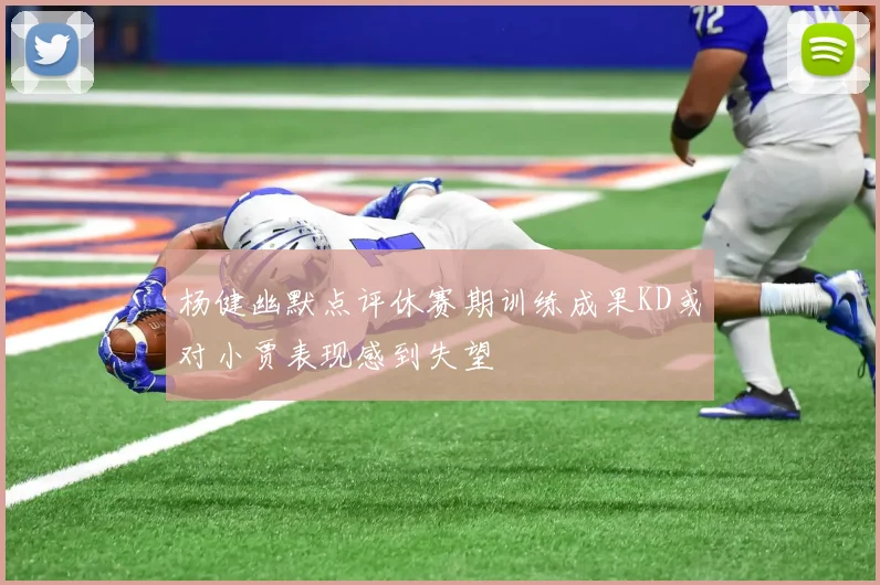 杨健幽默点评休赛期训练成果KD或对小贾表现感到失望
